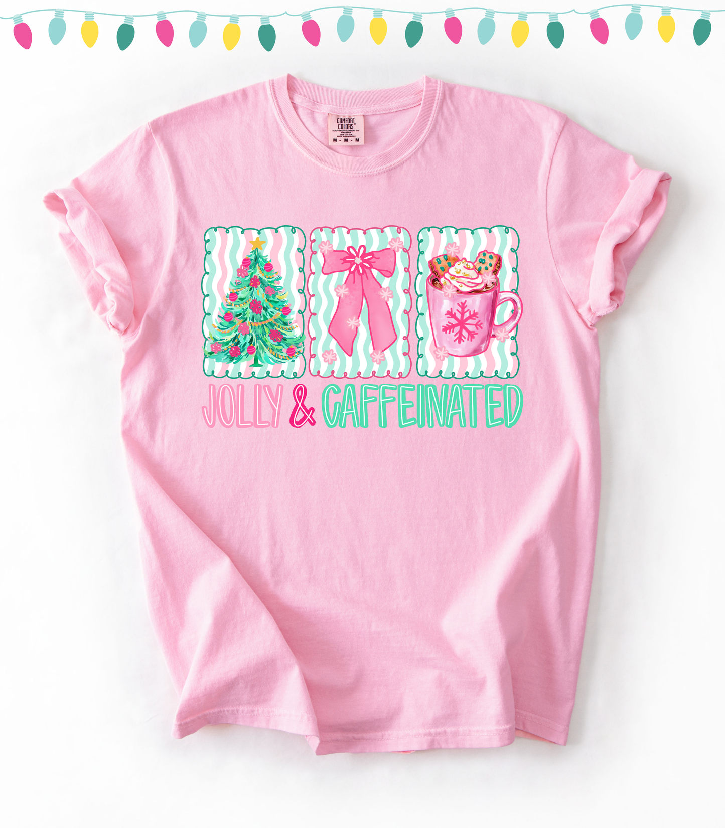 JOLLY & CAFFEINATED  - TEES + LONG SLEEVE TEES
