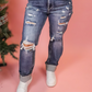 VANNA HIGH RISE BOYFRIEND RISEN JEANS