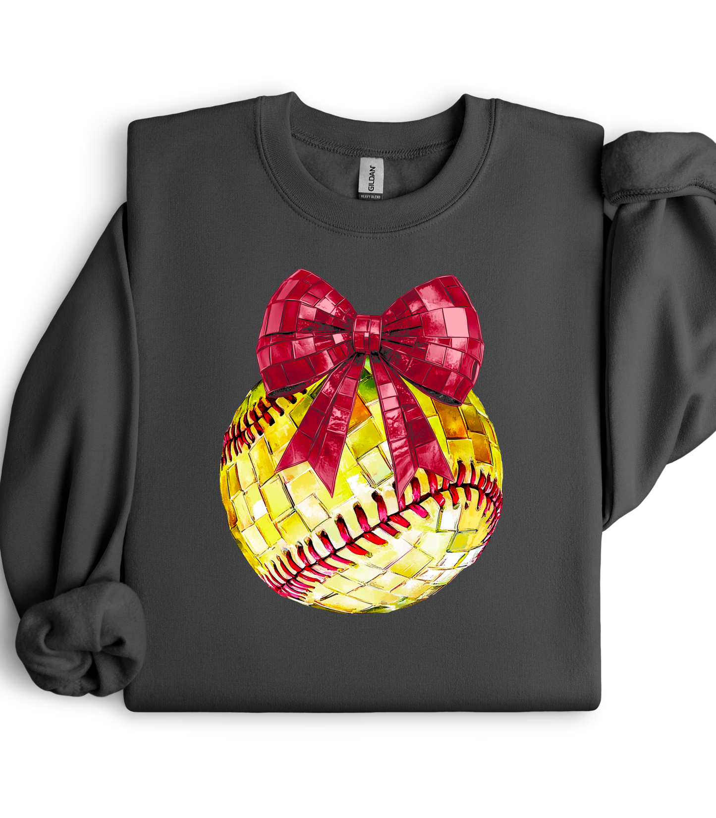 DISCO SOFTBALL BOW - MULTIPLE STYLES