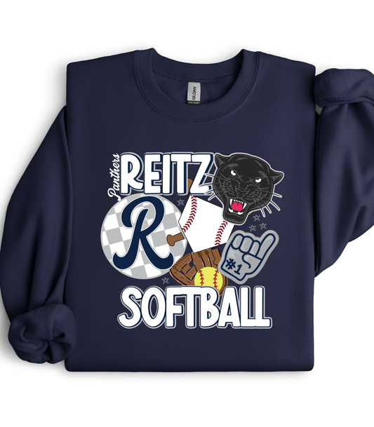 CUSTOM MASCOT SOFTBALL BLAST - MULTIPLE STYLES