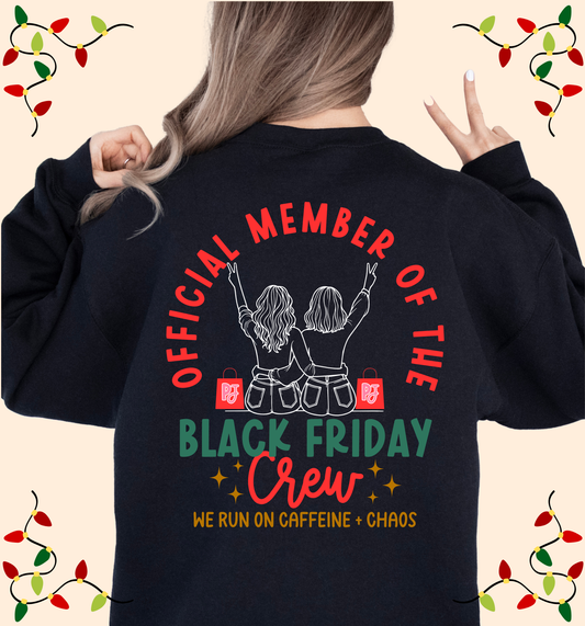 OFFICIAL MEMBER OF THE BF CREW FRONT & BACK DESIGN - PJ EXCLUSIVE