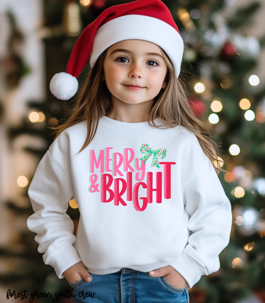 MERRY & BRIGHT BOW - YOUTH