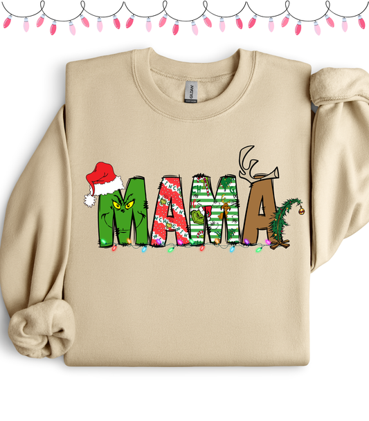 CUSTOMIZABLE GRINCH FRONT BACK