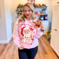 HO HO HO SANTA BOW - SWEATSHIRT OPTIONS