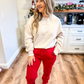 COZY UP CHRISTMAS BASIC FLEECE SWEATSHIRT - AMAZINGLY SOFT