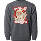 HO HO HO SANTA BOW - SWEATSHIRT OPTIONS