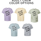 ADULT CUSTOMIZABLE SPLIT COLOR LACROSSE TEE OPTIONS