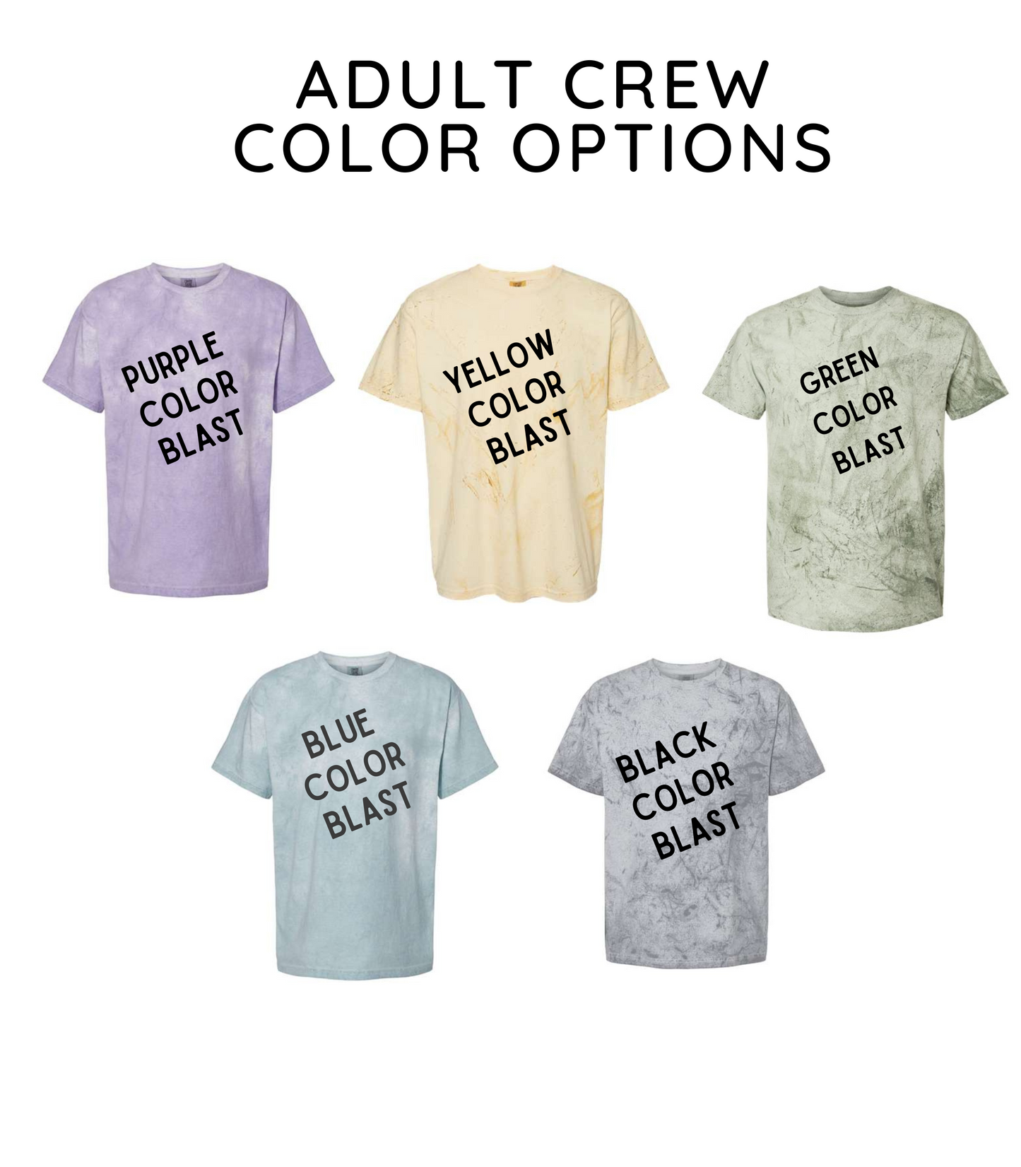 ADULT CUSTOMIZABLE SPLIT COLOR LACROSSE TEE OPTIONS