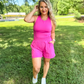 ULTIMATE ON-THE-GO ACTIVE ROMPER PINK