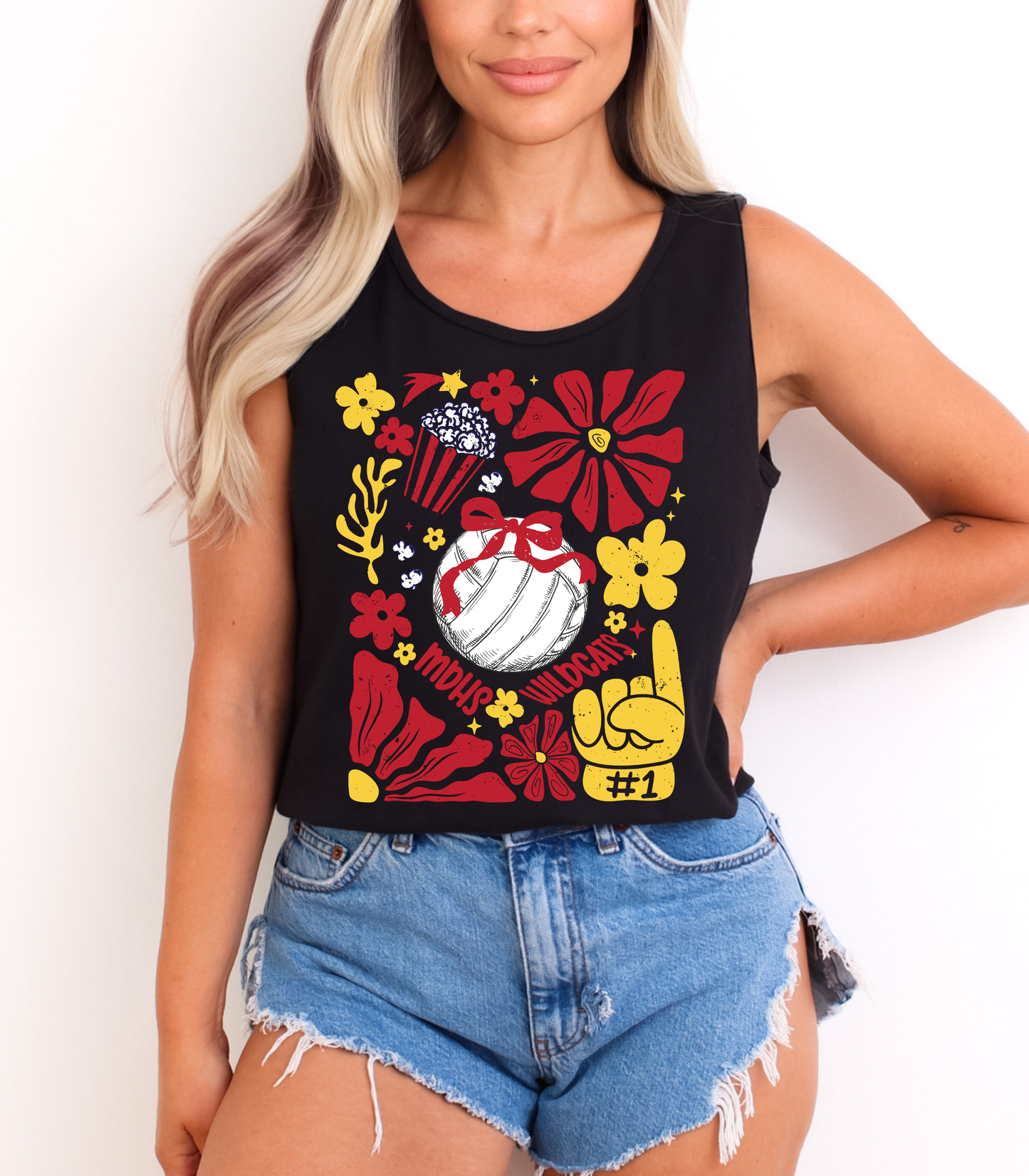 CUSTOM BOHO VOLLEYBALL FRONT ONLY - MULTIPLE STYLES