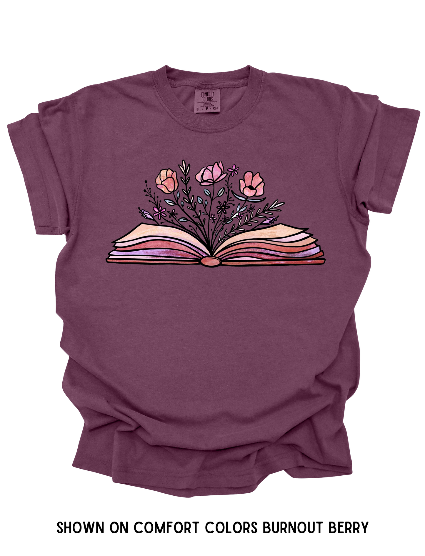 FLORAL OPEN BOOK - ADULT