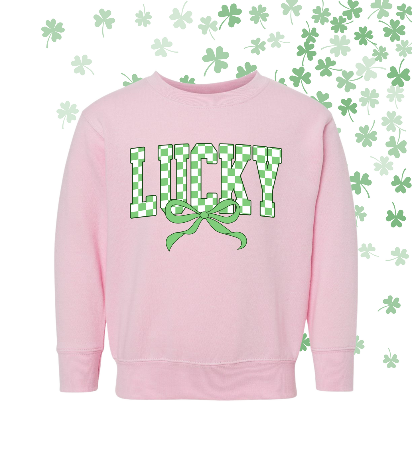 CHECKERED LUCKY WITH BOW - TODDLER/YOUTH