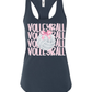 PINK VOLLEYBALL STACKED - MULTIPLE STYLES