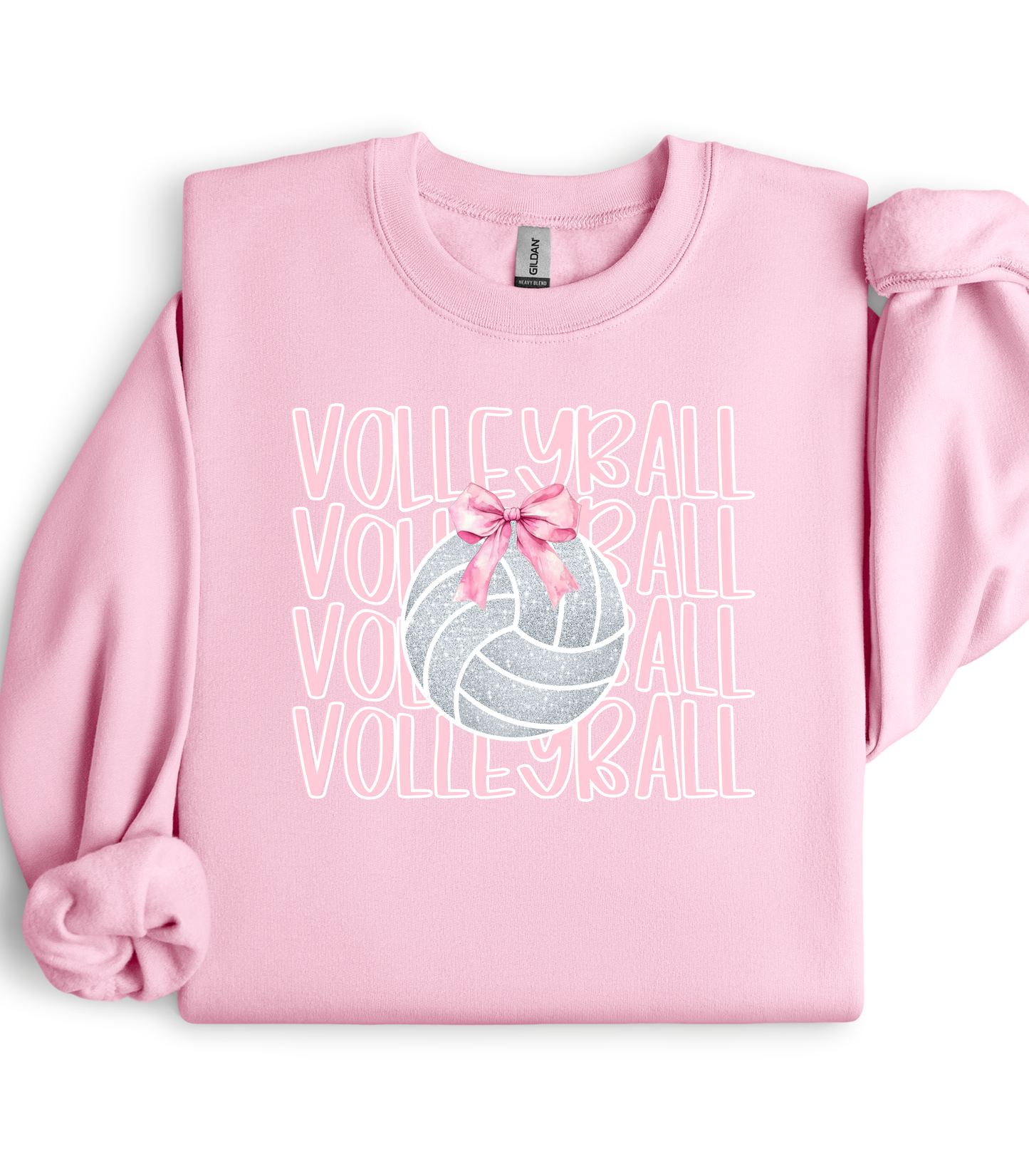 PINK VOLLEYBALL STACKED - MULTIPLE STYLES