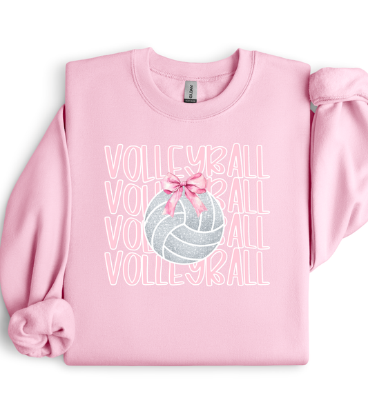 PINK VOLLEYBALL STACKED - MULTIPLE STYLES