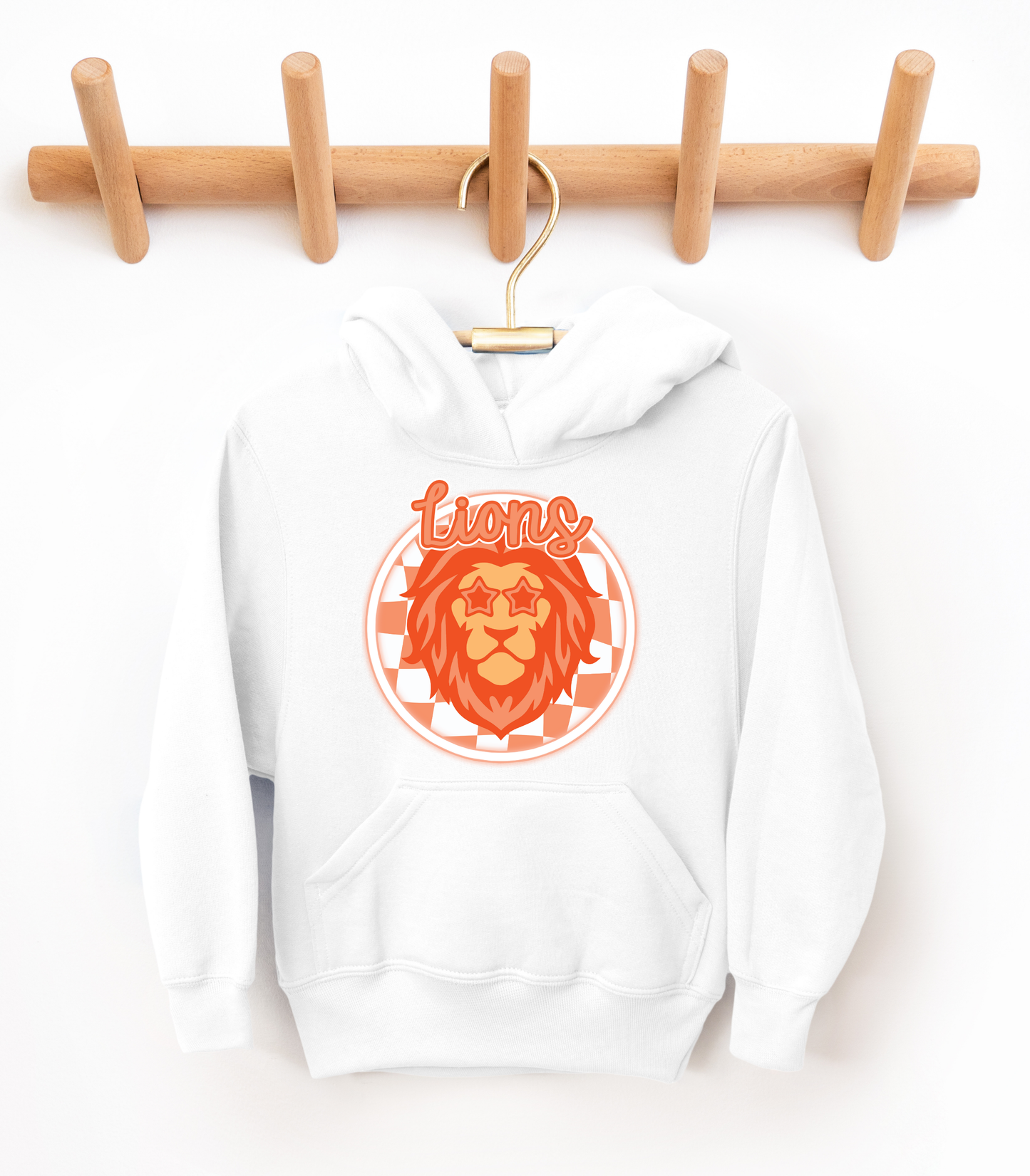 YOUTH THORNE LION CHECKERED- TODDLER & YOUTH SWEATSHIRT OPTIONS