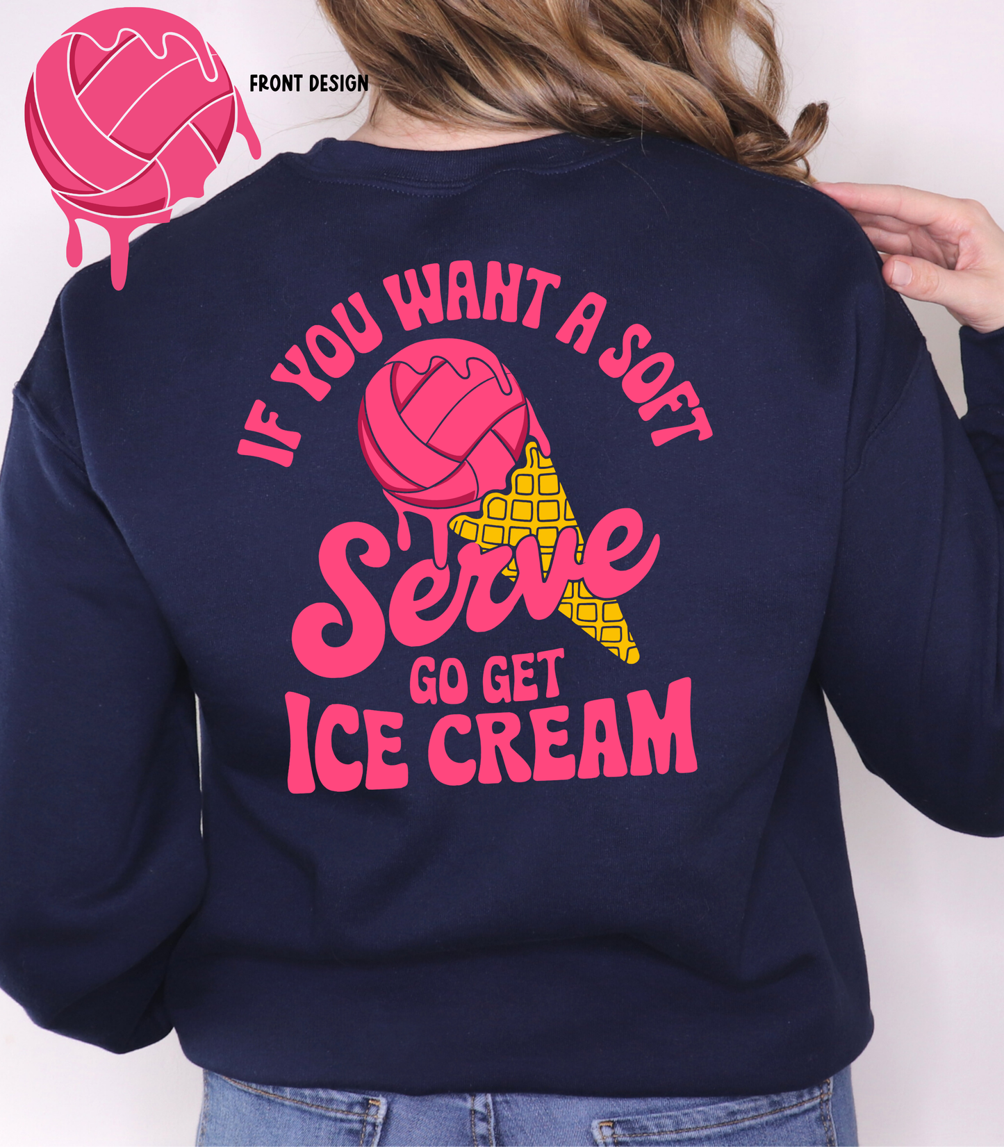 IF YOU WANT SOFT SERVE FRONT & BACK - MULTIPLE STYLES