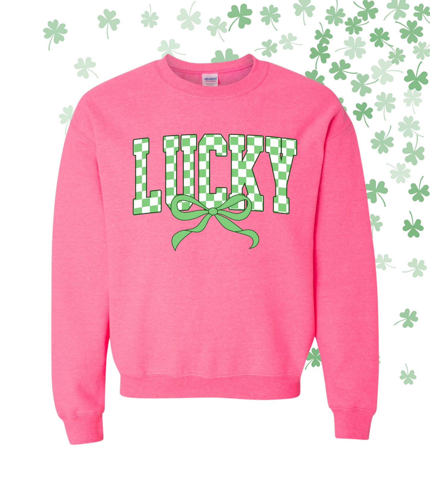 CHECKERED LUCKY WITH BOW - TODDLER/YOUTH