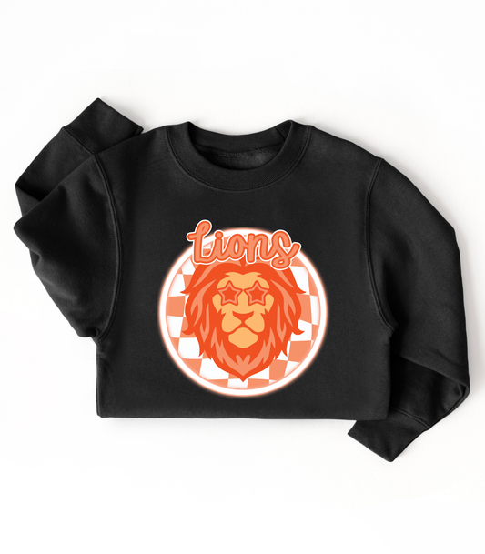 YOUTH THORNE LION CHECKERED- TODDLER & YOUTH SWEATSHIRT OPTIONS