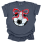 WATERCOLOR SOCCER BOW - MULTIPLE STYLES