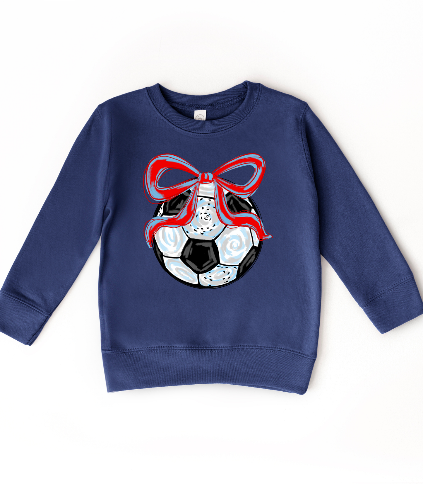 WATERCOLOR SOCCER BOW - MULTIPLE STYLES - TODDLER/YOUTH