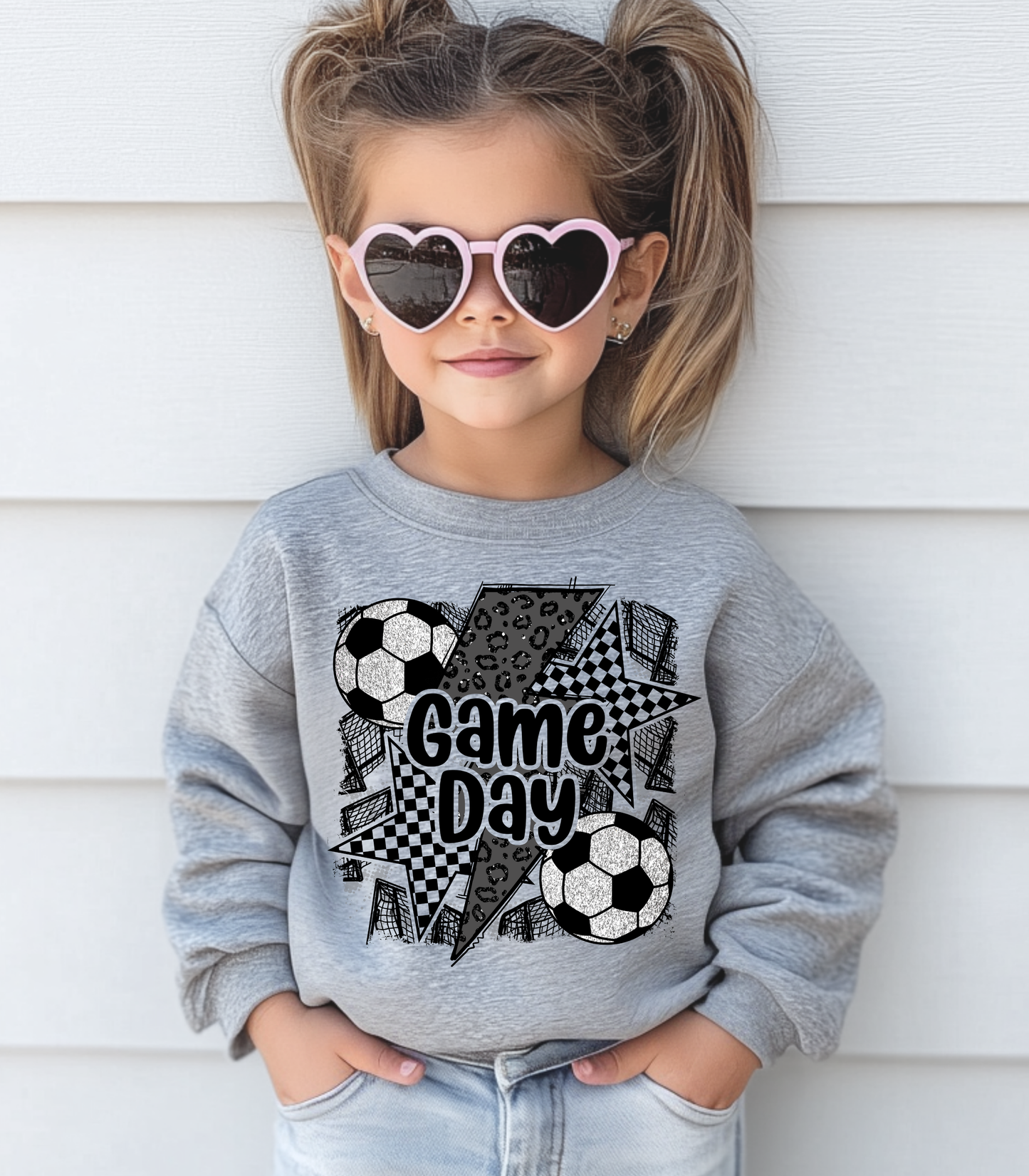 NONCUSTOM GAMEDAY SOCCER COLLAGE - MULTIPLE STYLES - TODDLER/YOUTH