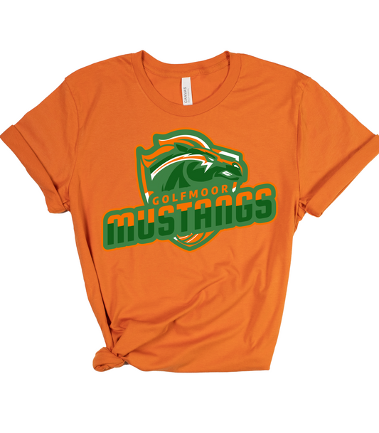 MUSTANG GREEN + ORANGE  MULTIPLE OPTIONS - ADULTS