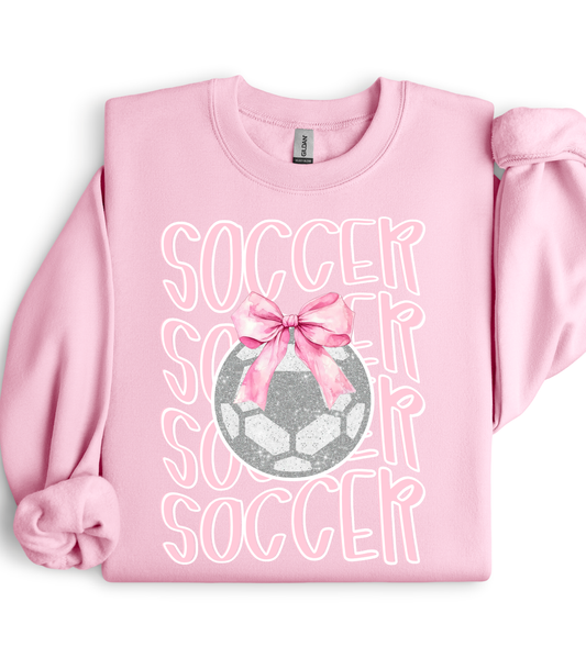 PINK STACKED SOCCER - MULTIPLE STYLES