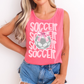 PINK STACKED SOCCER - MULTIPLE STYLES