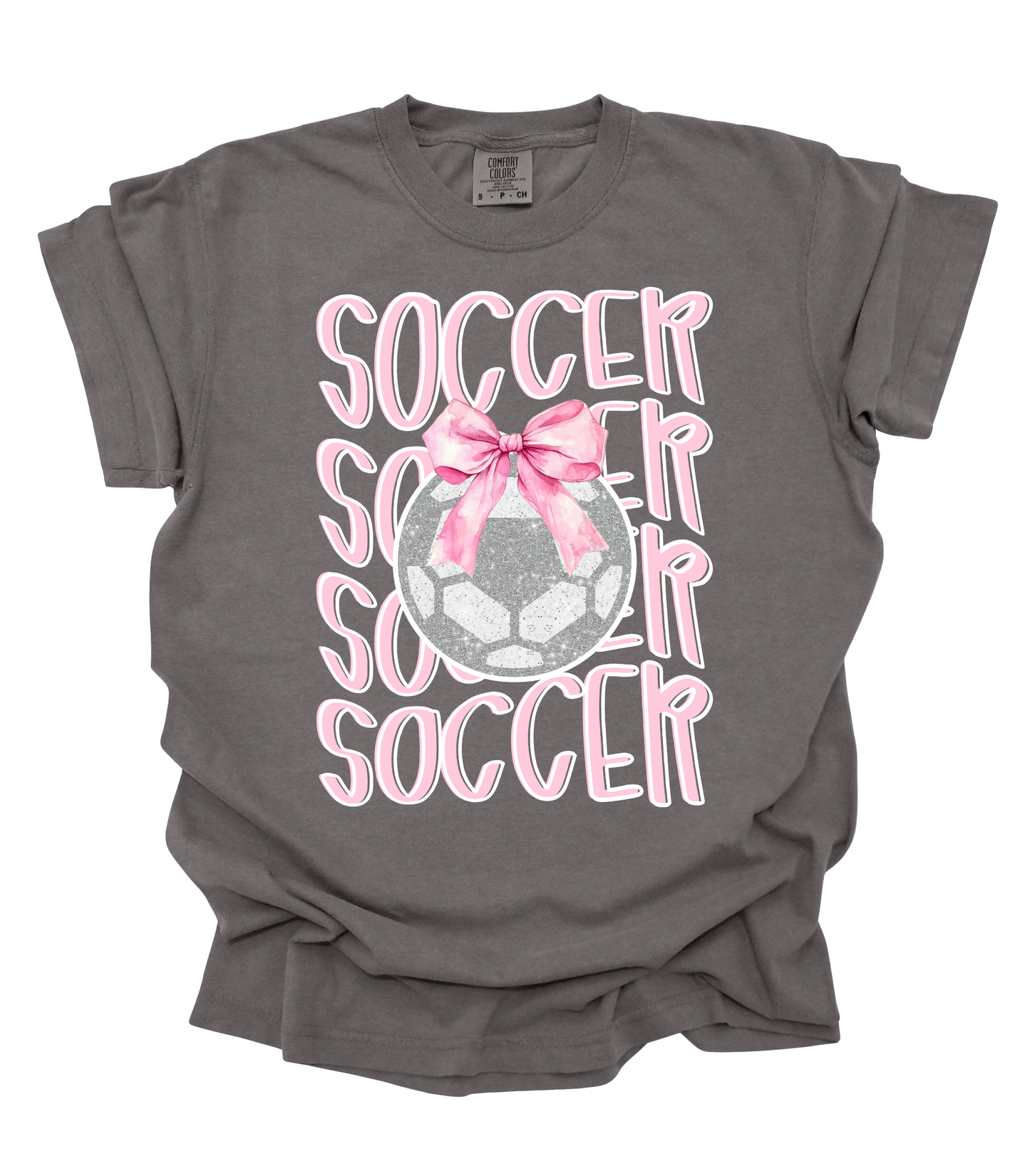 PINK STACKED SOCCER - MULTIPLE STYLES