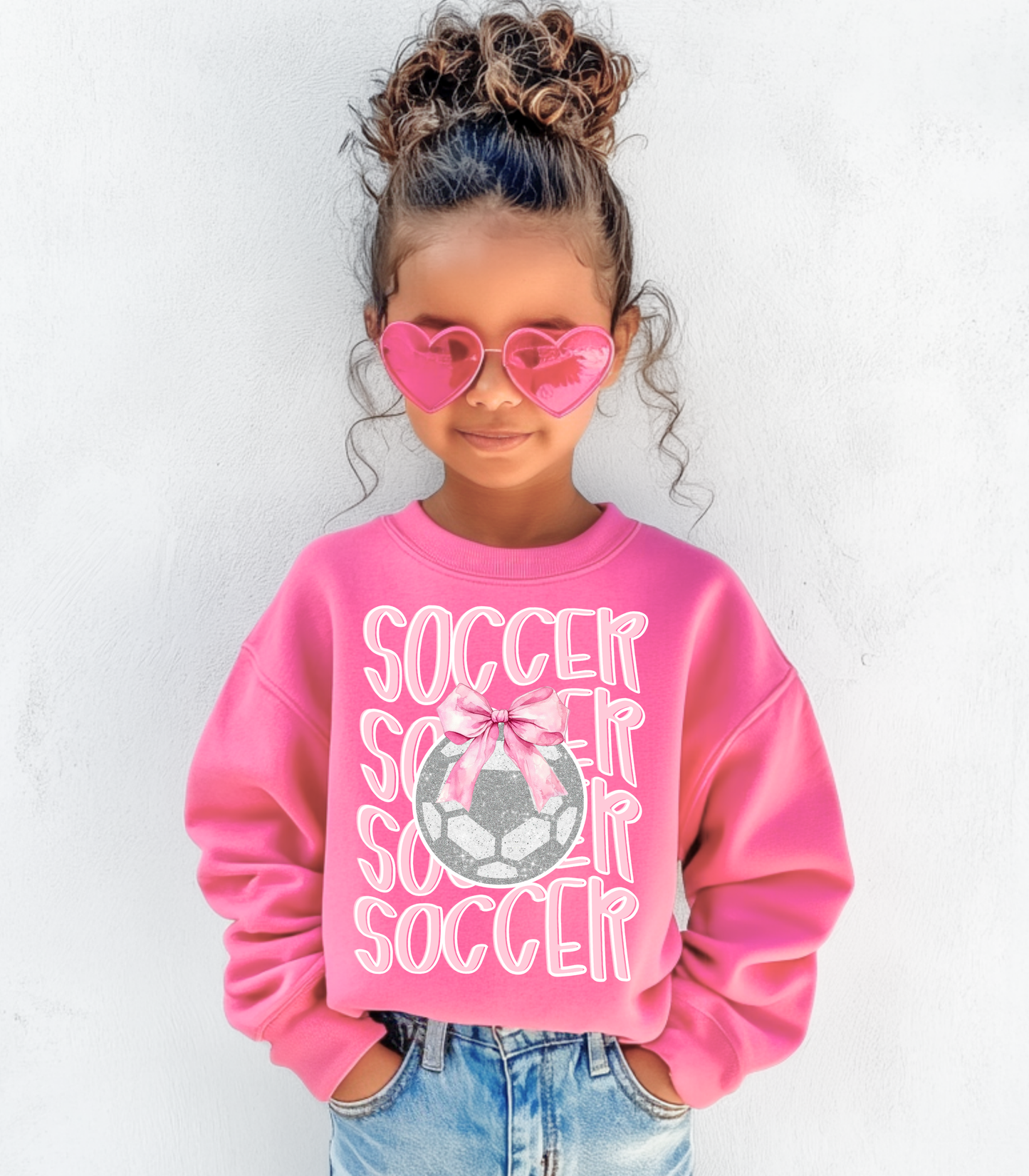 PINK STACKED SOCCER - MULTIPLE STYLES - MULTIPLE STYLES - TODDLER/YOUTH