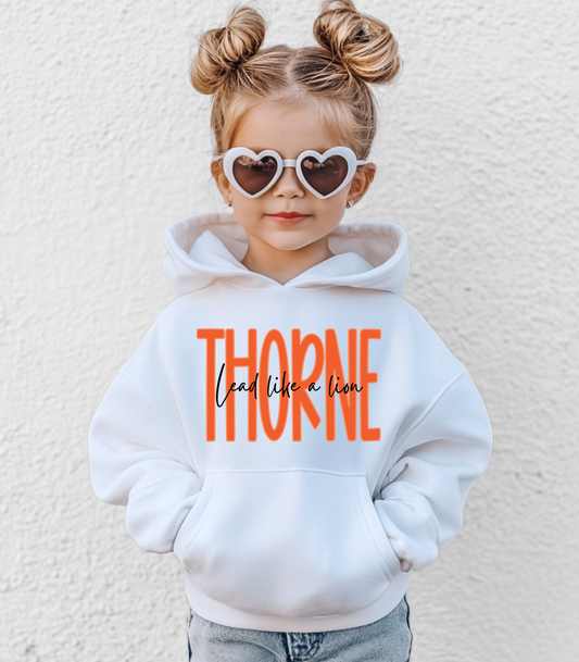 YOUTH THORNE LEAD LIKE A LION- TODDLER & YOUTH SWEATSHIRT OPTIONS