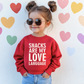 SNACKS ARE MY LOVE LANGUAGE YOUTH CREW/TEE