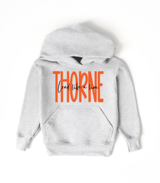 YOUTH THORNE LEAD LIKE A LION- TODDLER & YOUTH SWEATSHIRT OPTIONS