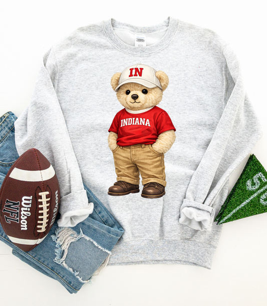 INDIANA BEAR - SWEATSHIRTS + TEES