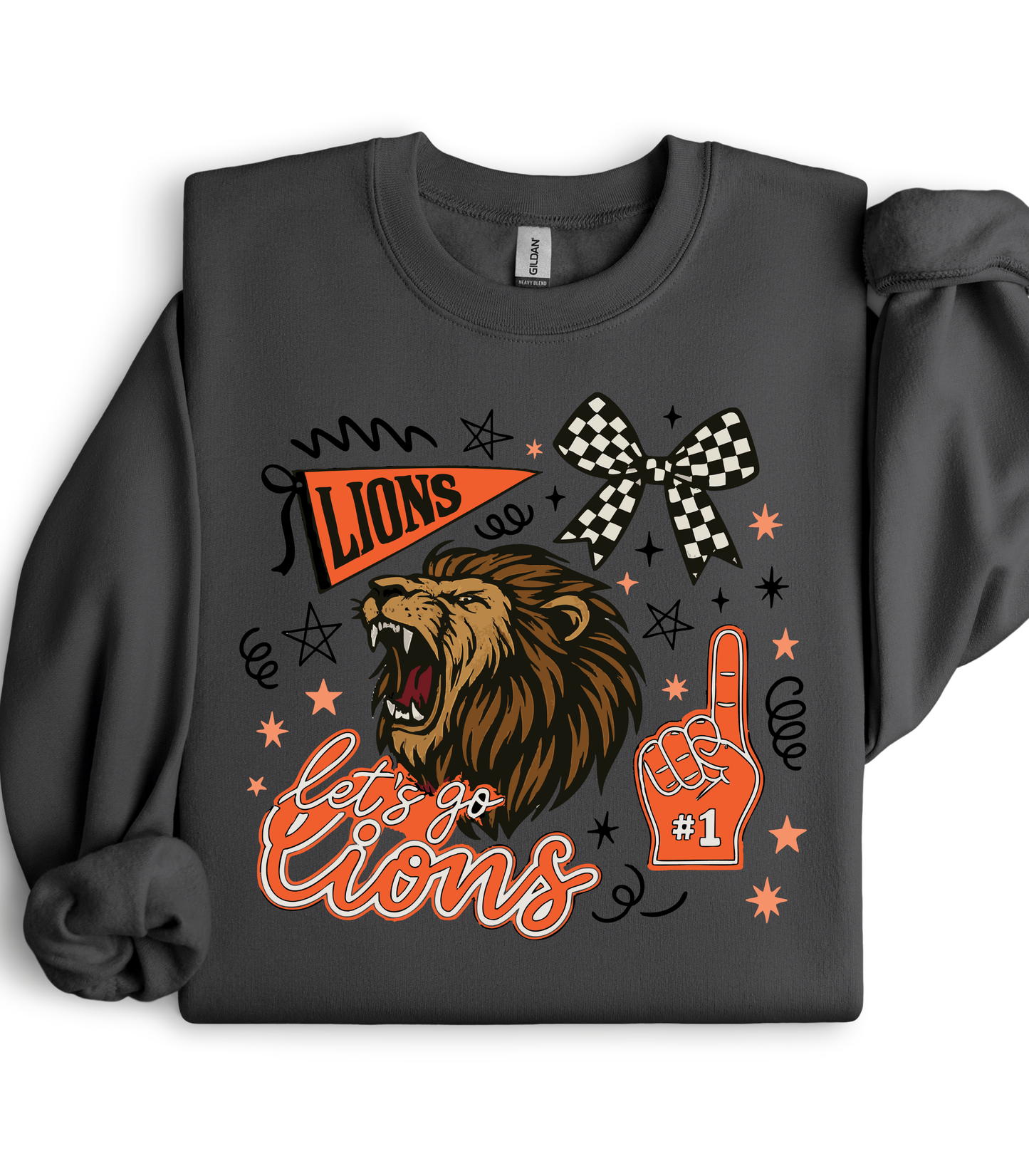 THORNE LET'S GO LIONS COLLAGE - SWEATSHIRT OPTIONS