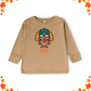 GOBBLE GOBBLE TEAL + PINK CUSTOMIZABLE NAME - YOUTH