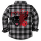 PANTHERS KIDS MASCOT FLANNEL