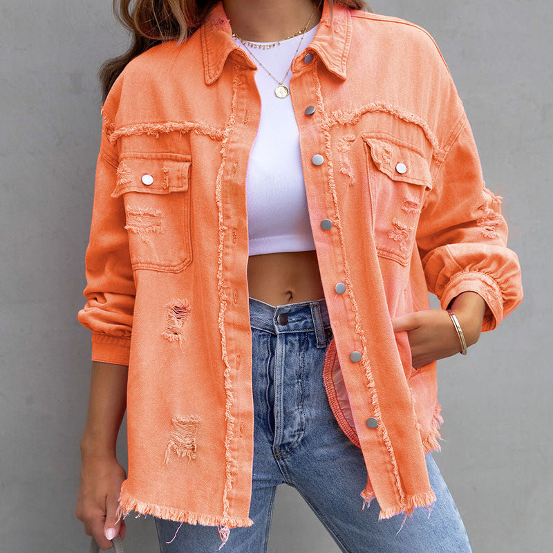 PREORDER - THE JENNY DISTRESSED JACKET