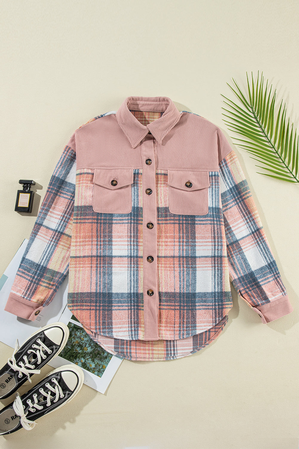 PREORDER - THE CARLIE CORD + PLAID SHACKET