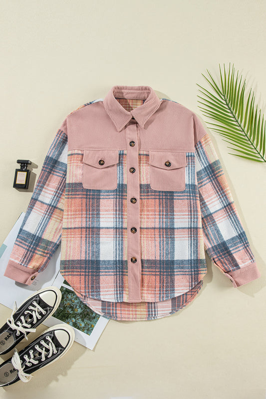 PREORDER - THE CARLIE CORD + PLAID SHACKET