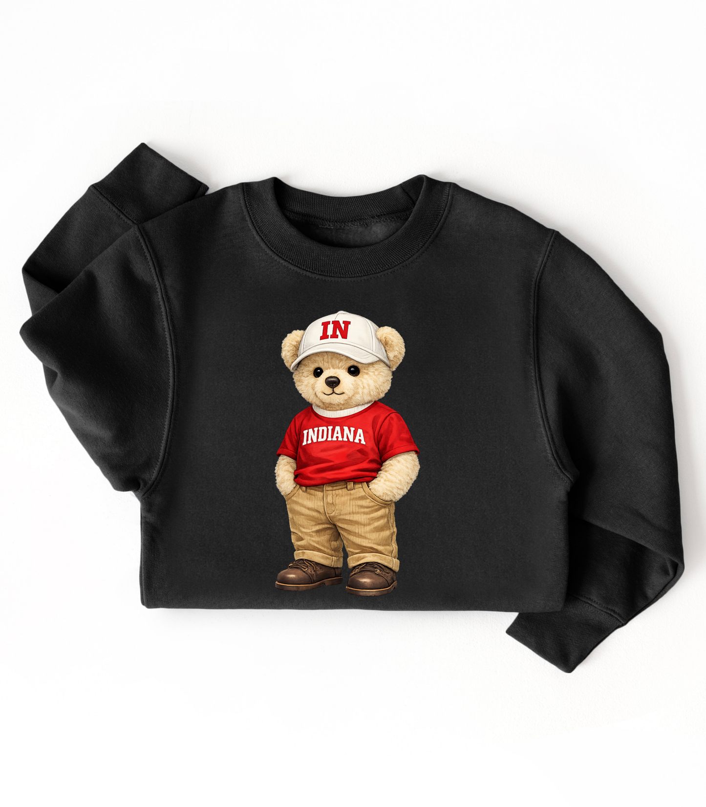 INDIANA BEAR - YOUTH SWEATSHIRT + TEES