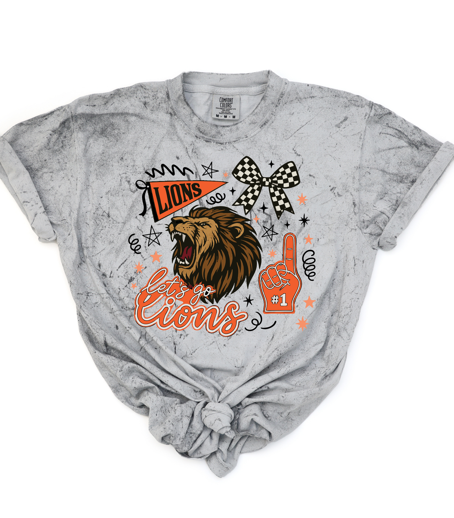 THORNE LET'S GO LIONS COLLAGE - TEES + LONG SLEEVE TEES
