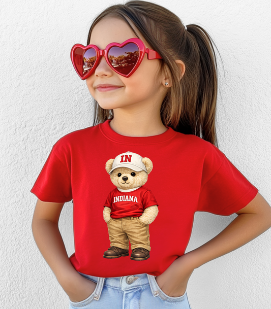 INDIANA BEAR - YOUTH SWEATSHIRT + TEES