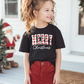 YOUTH PLAID MERRY CHRISTMAS - TODDLER & YOUTH TEES