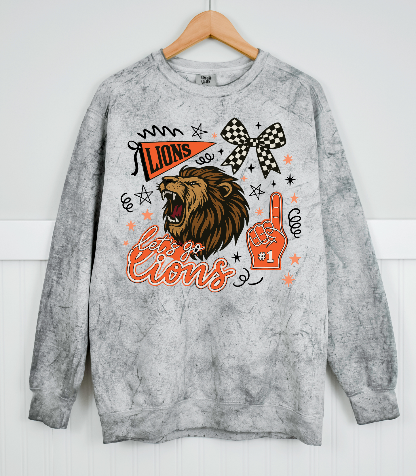 THORNE LET'S GO LIONS COLLAGE - SWEATSHIRT OPTIONS