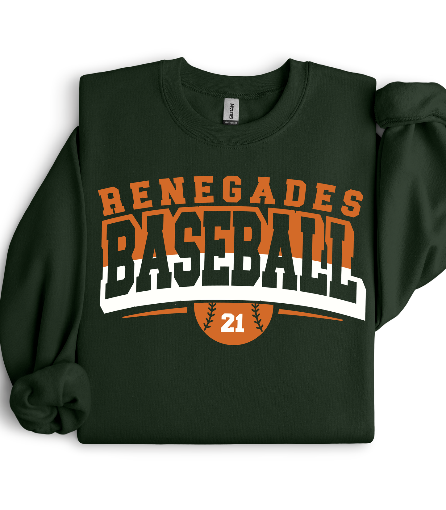 RENEGADE SPLIT BASEBALL - CUSTOM NUMBER