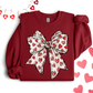 HEARTS CROQUETTE BOW CREW/TEE