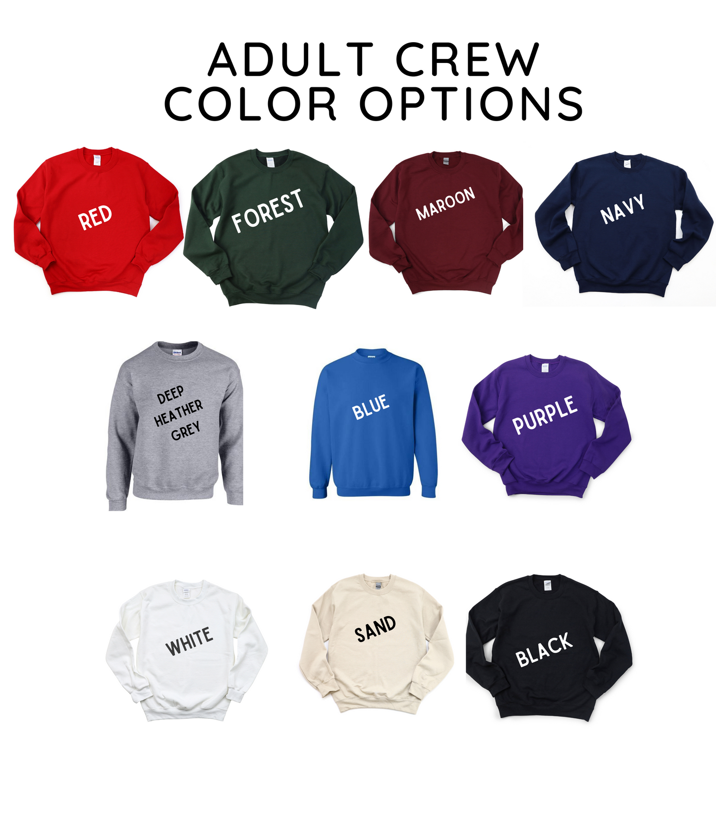 ADULT CUSTOMIZABLE BASEBALL CIRCLE PAW CREWNECK