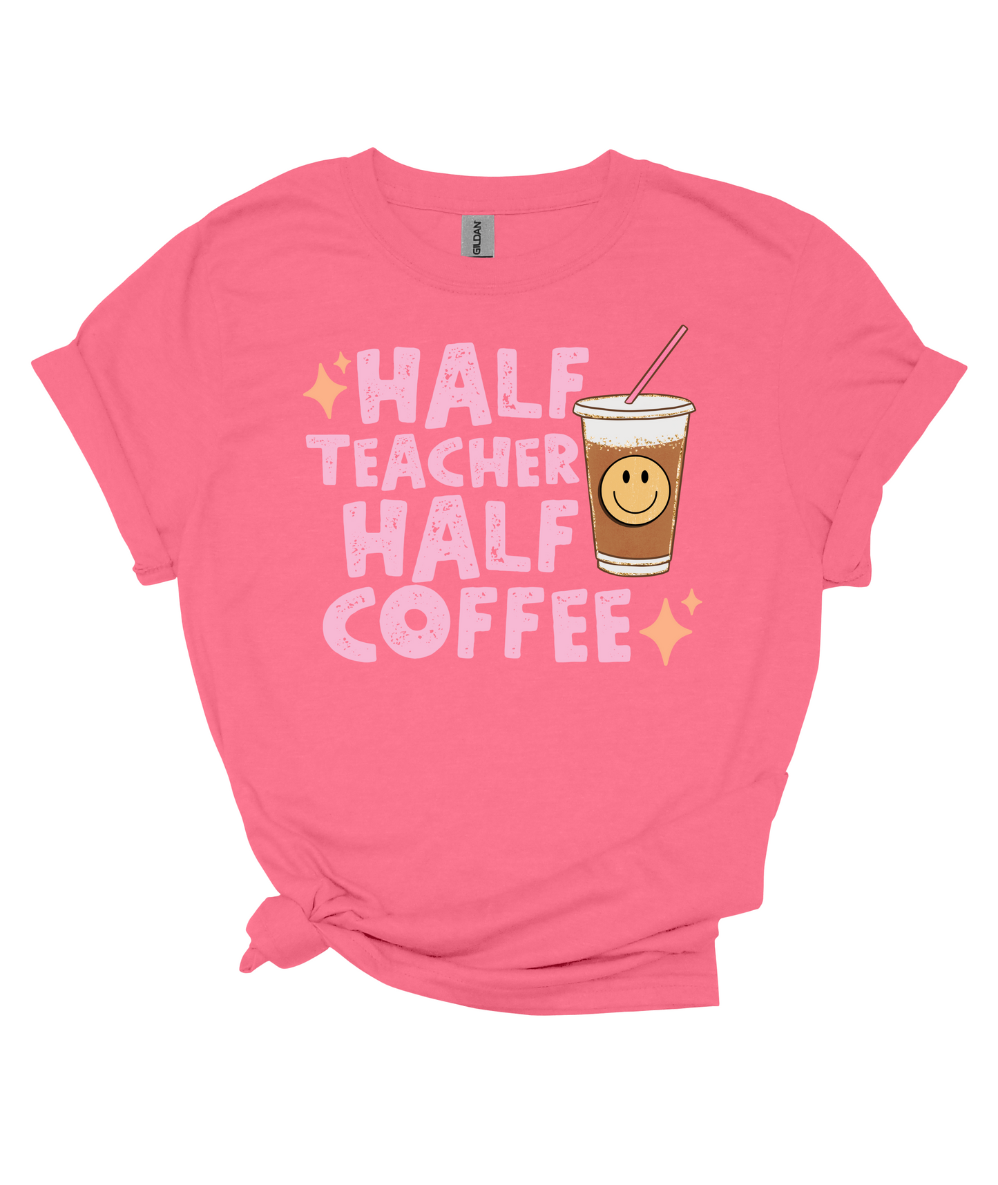 HALF TEACHER HALF COFFEE